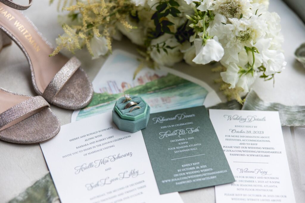 Invitations for Biltmore Ballrooms Atlanta Wedding